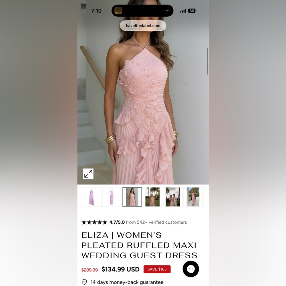 Hazel the label dress